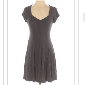 Mossimo Dark Gray Short Sleeve Mini Dress